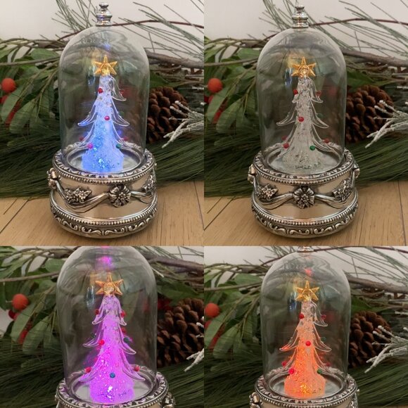 International Silver C. Revolving Musical Globe - Picture 1 of 12